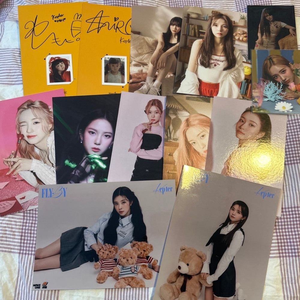 Kep1er postcard set